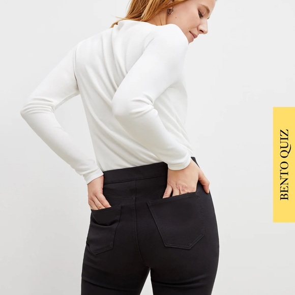 M.M. Lafleur black The Hockley Jeans size 10 - Picture 2 of 6